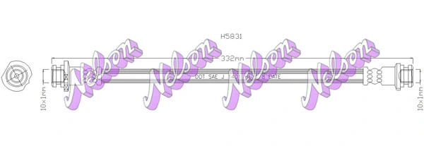 Brake Hose (H5831)