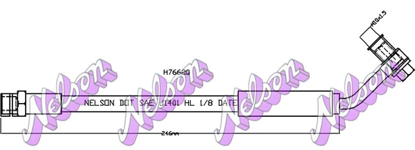Brake Hose (H7662Q)