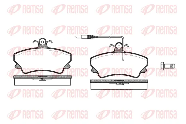 Brake Pad Set, disc brake (0409 12)