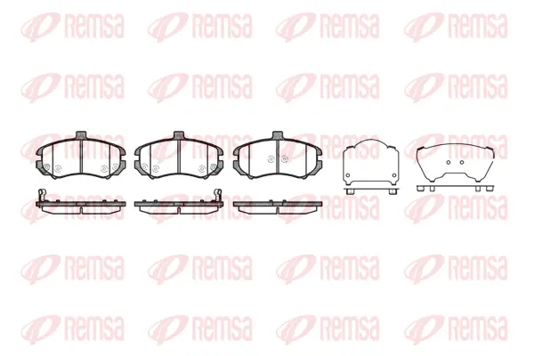 Brake Pad Set, disc brake (1194 02)
