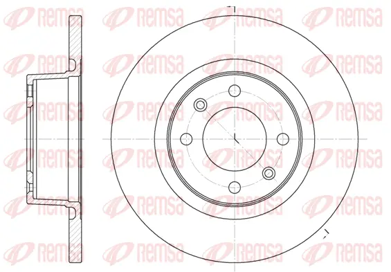 Brake Disc (6605 00)