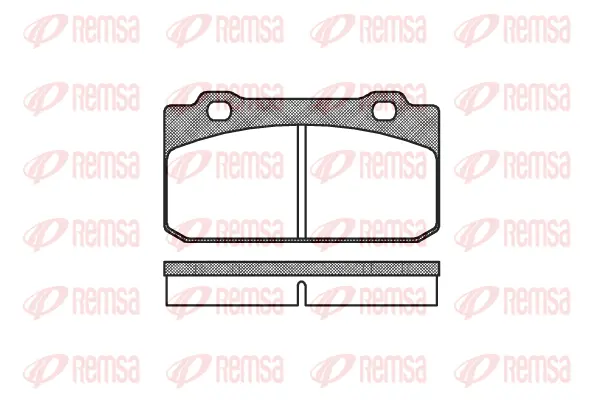 Brake Pad Set, disc brake (0210 00)
