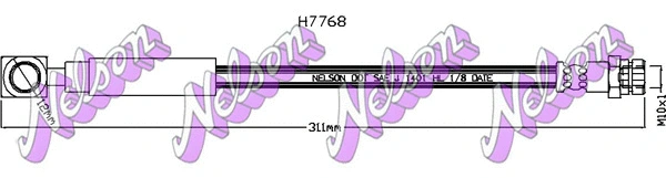 Brake Hose (H7768)