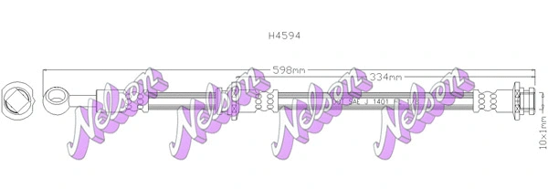 Brake Hose (H4594)