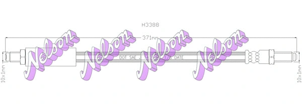 Brake Hose (H3388)