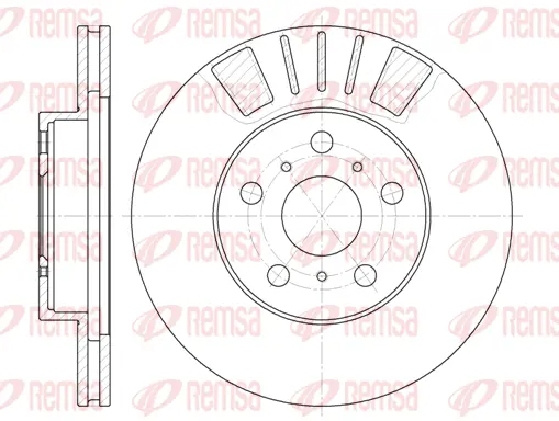 Brake Disc (6445 10)
