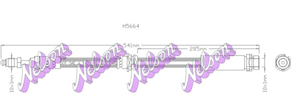 Brake Hose (H5664)