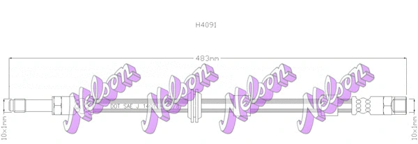 Brake Hose (H4091)