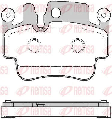Brake Pad Set, disc brake (0982 10)