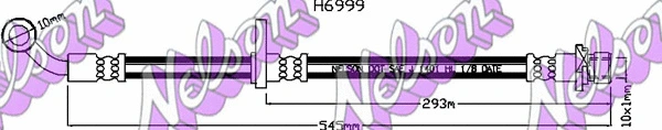 Brake Hose (H6999)