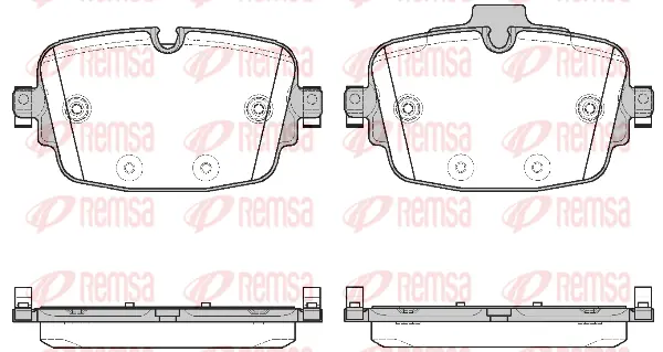 Brake Pad Set, disc brake (1739 00)