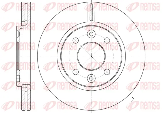 Brake Disc (6117 10)