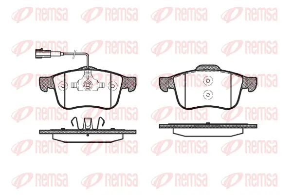 Brake Pad Set, disc brake (1183 02)