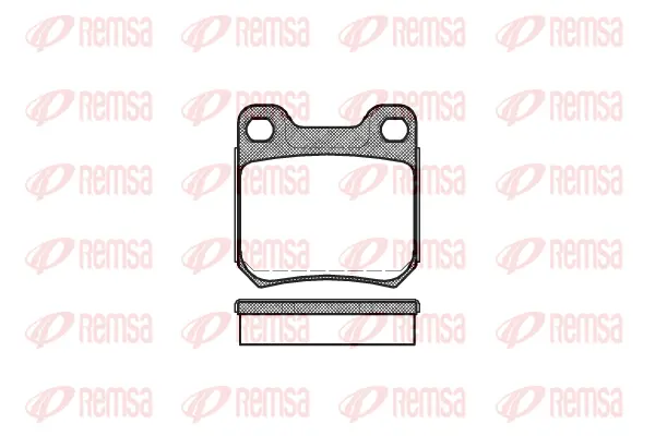 Brake Pad Set, disc brake (0239 60)