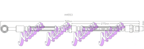 Brake Hose (H4553)