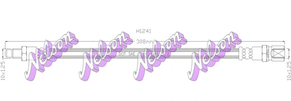 Brake Hose (H1241)