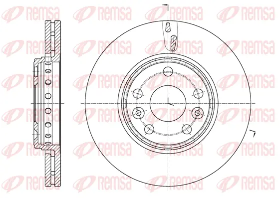 Brake Disc (61655 10)