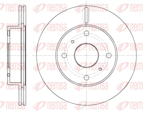 Brake Disc (61800 10)