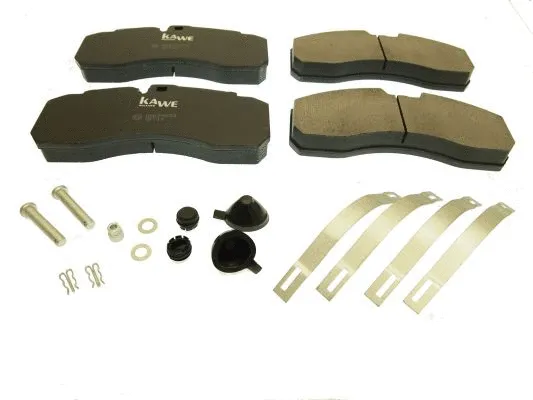 Brake Pad Set, disc brake (88104)