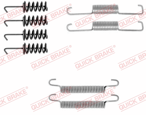 Accessory Kit, parking brake shoes (105-0774)