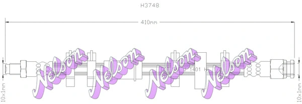 Brake Hose (H3748)