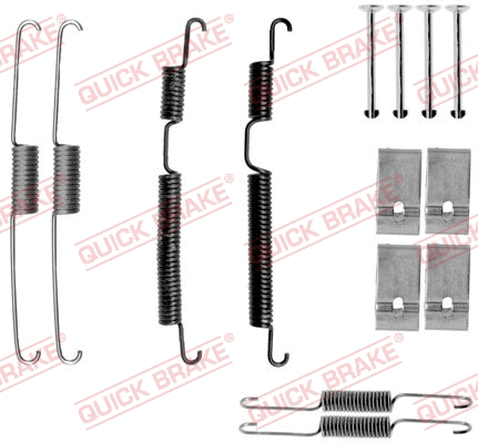 Accessory Kit, brake shoes (105-0035)