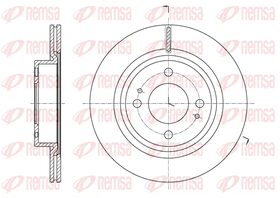 Brake Disc (61621 10)
