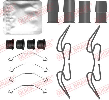 Accessory Kit, disc brake pad (109-0133)