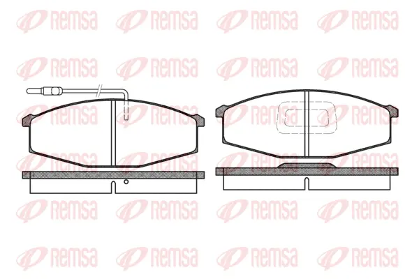 Brake Pad Set, disc brake (0129 02)