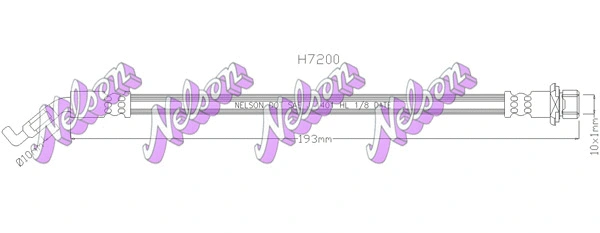 Brake Hose (H7200)