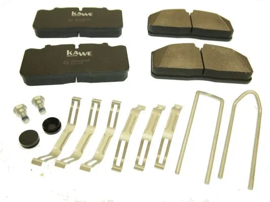 Brake Pad Set, disc brake (88087)