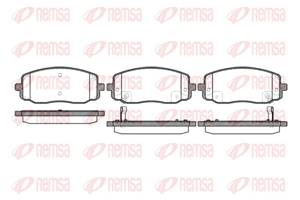 Brake Pad Set, disc brake (1133 02)