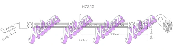 Brake Hose (H7235)