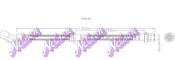 Brake Hose (H5645)