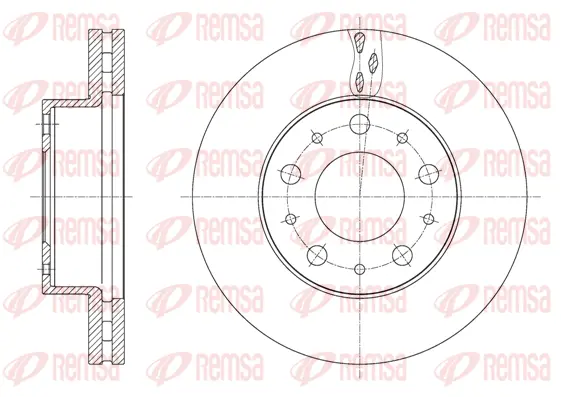 Brake Disc (61600 10)