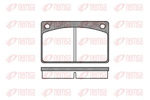 Brake Pad Set, disc brake (0042 00)