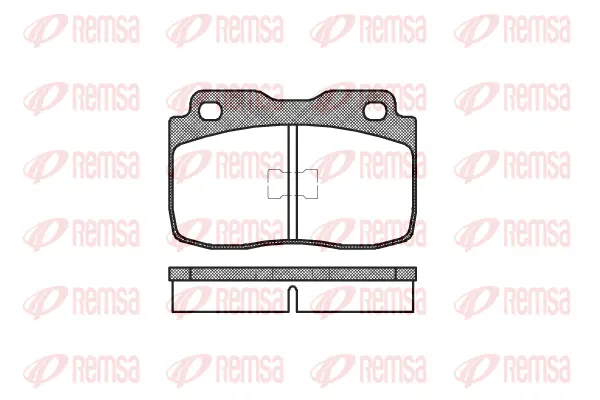 Brake Pad Set, disc brake (0114 00)