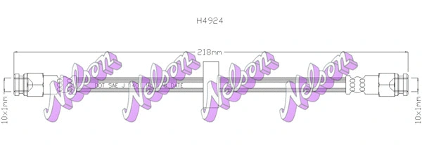 Brake Hose (H4924)