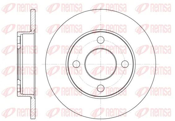 Brake Disc (6120 00)