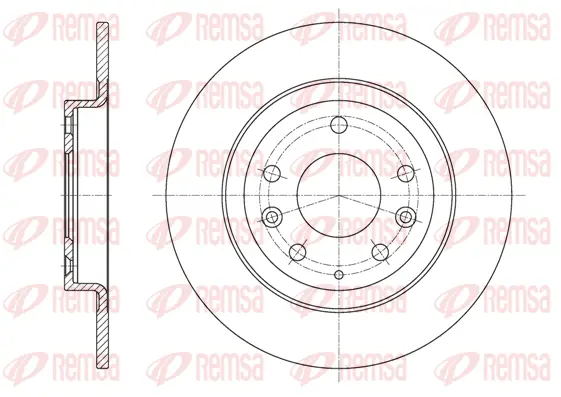 Brake Disc (61615 00)