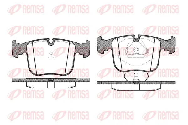 Brake Pad Set, disc brake (0380 00)