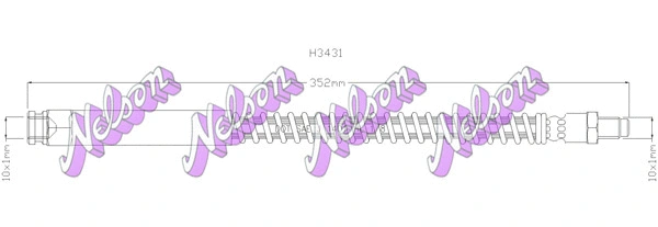 Brake Hose (H3431)