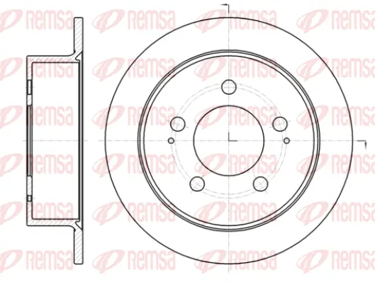 Brake Disc (61414 00)
