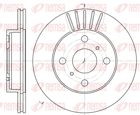 Brake Disc (6618 10)