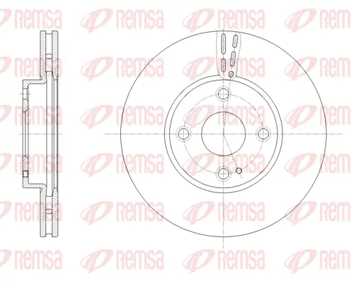Brake Disc (61659 10)