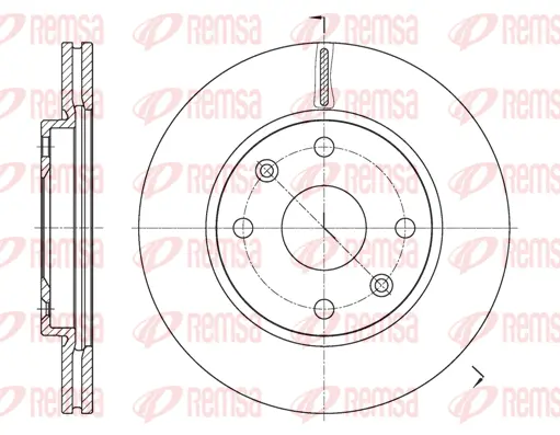 Brake Disc (61813 10)