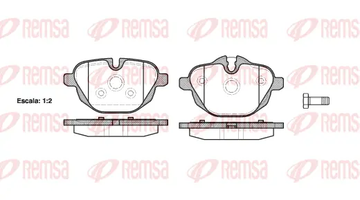 Brake Pad Set, disc brake (1421 00)