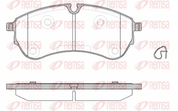 Brake Pad Set, disc brake (1830 00)