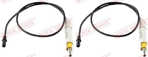 Warning Contact, brake pad wear (WS0207A)