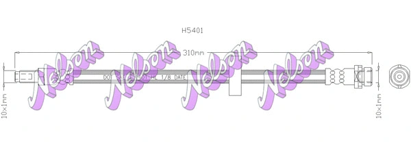 Brake Hose (H5401)